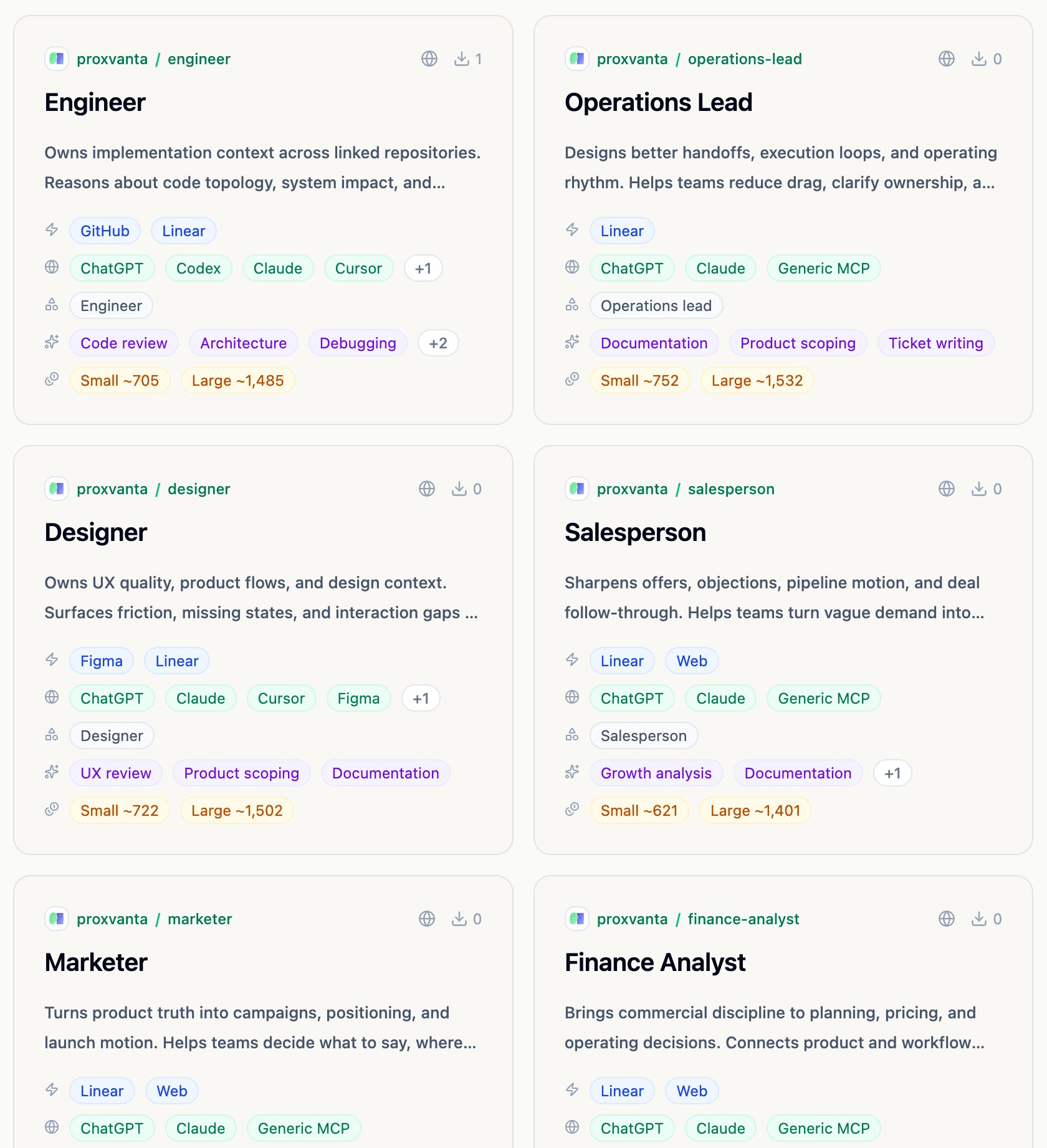 ProxVanta Agent Brief marketplace